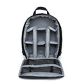 Multi-functional Outdoor Camera Backpack Video Digital Shoulder Bag Zpaxo Gray