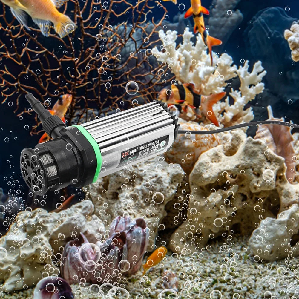 DC 12V Bottom Suction Water Pump Water Flow Speed Adjustable Self-priming Water Pump for Car Washing Fish Tank Flower Watering Zpaxo