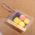 Plastic Mini Fast Food Box Keychain Simulation Mini Simulation Fast Food Box Keychain Ins Trinket Fast Food Box Model Pendant Zpaxo G