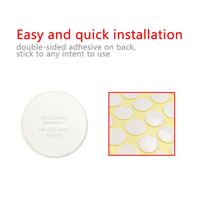 Tuya Smart Zigbee Temperature Humidity Sensor Battery Power Indoor Zpaxo