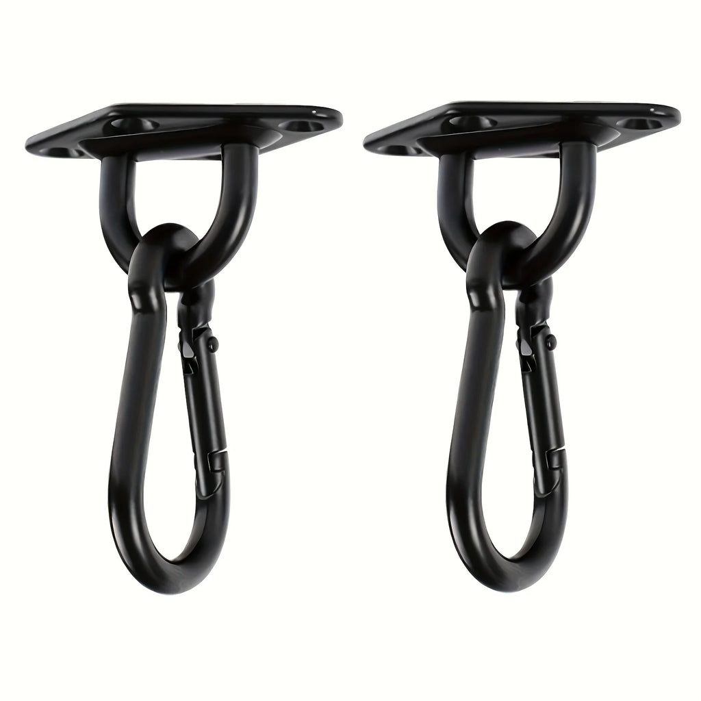 4-Pack Sandbag Hooks 304 Stainless Steel Heavy-Duty U-shaped Large Load-bearing Rust-proof Outdoor Diamond Eye Plate Hardware Zpaxo