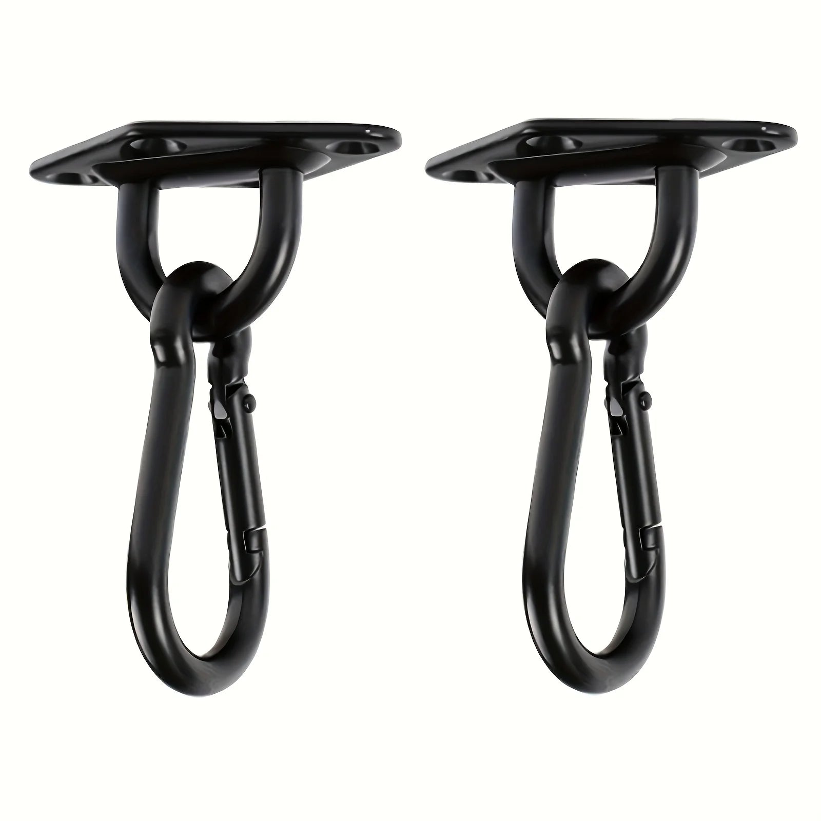 4-Pack Sandbag Hooks 304 Stainless Steel Heavy-Duty U-shaped Large Load-bearing Rust-proof Outdoor Diamond Eye Plate Hardware Zpaxo