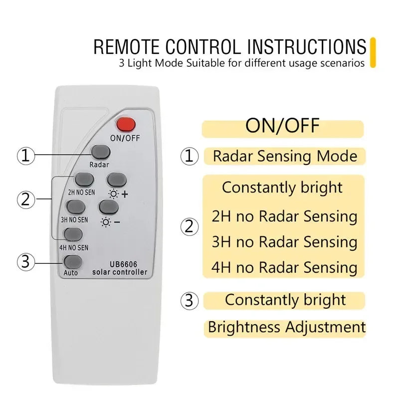 Solar Led Outdoor Street Lights Radar Sensor 200W 250W 300W Road Zpaxo