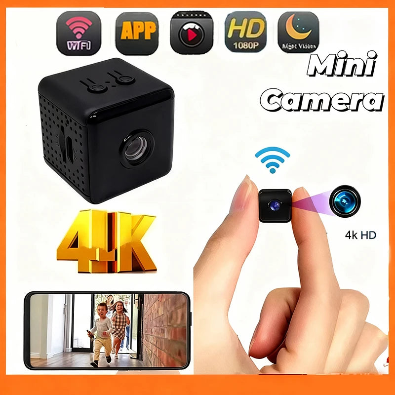 4K Mini Camera Home Small Wireless Wifi Outdoor Upgrade Baby Pet
