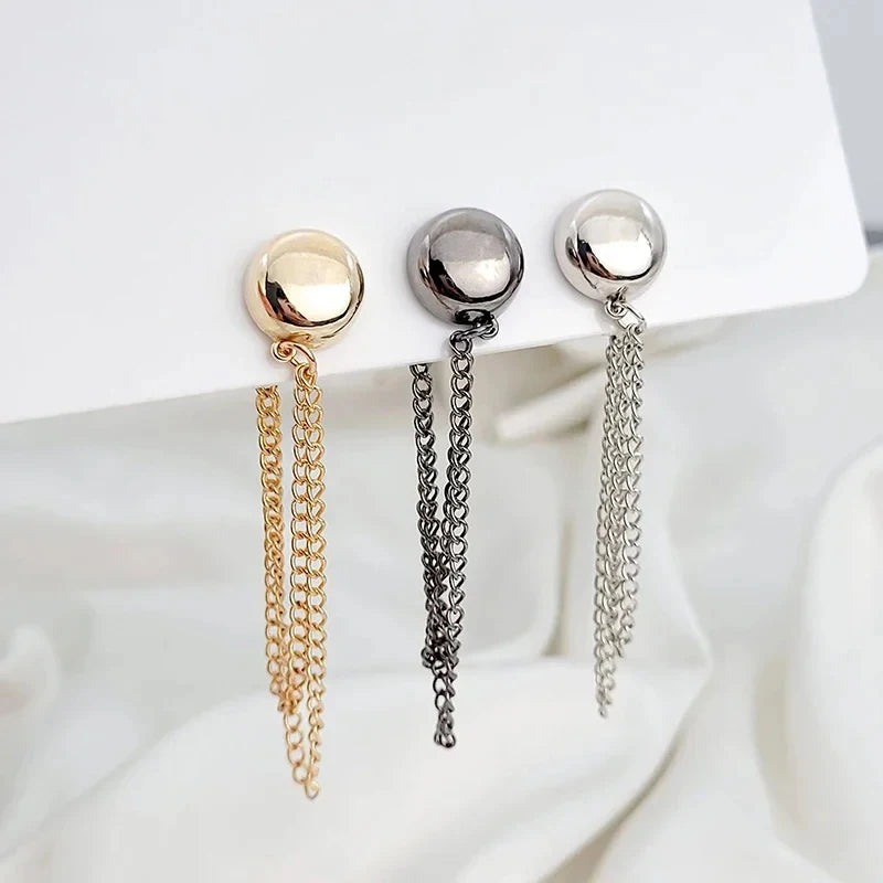 Magnetic Ball Chain Clips – No-Sew Sleeve & Pants Shortener 2pcs