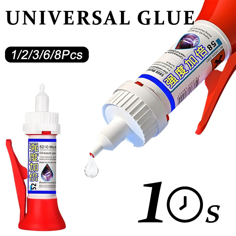 1 2 3 6 Powerful Welding Glue Strong Adhesive Quick-drying Universal
