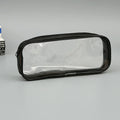 Transparent Waterproof Pencil Case – Large PVC Organizer Pencil Case Zpaxo Black-LA0072A