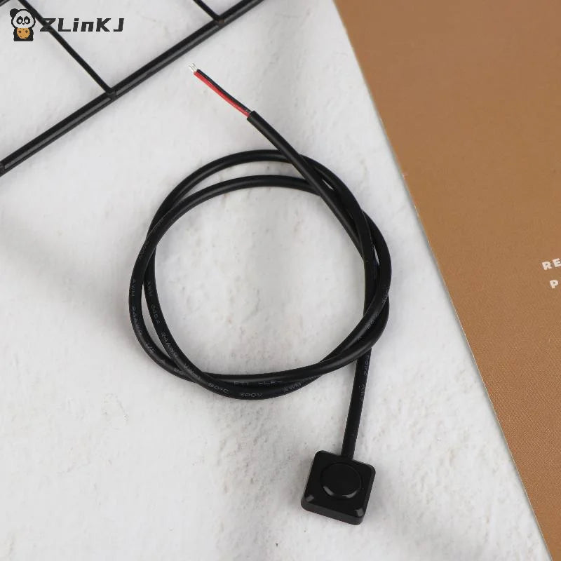 ▶1PCS Car Modification Adhesive Switches, Mini Momentary Push Buttons, Adhesive DIY Car Push Buttons, 12V ON/OFF Buttons Zpaxo