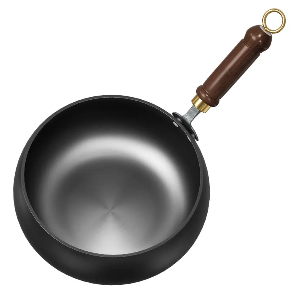 Handmade Forging Non-stick Pan 20 Household Stir Fry Stew Pot Flat