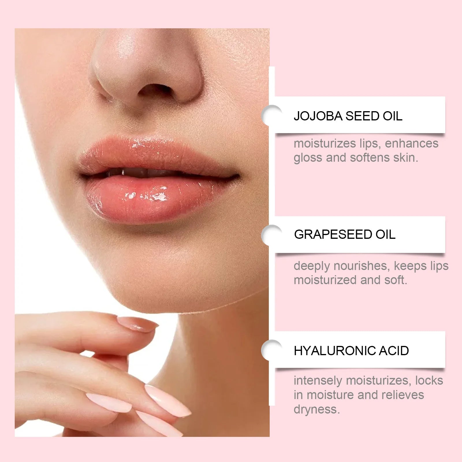 Lip Plumper Oil Instantly Volumising Increase Lip Elasticity Long-lasting Moisturize Lip Plumper Gloss Sexy Beauty Makeup Zpaxo
