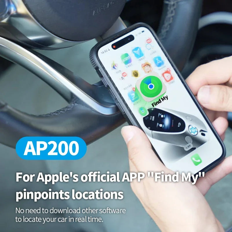 20W Car Charger GPS Tracker Fast Charging C QC3 0 Supports Apple Find Zpaxo