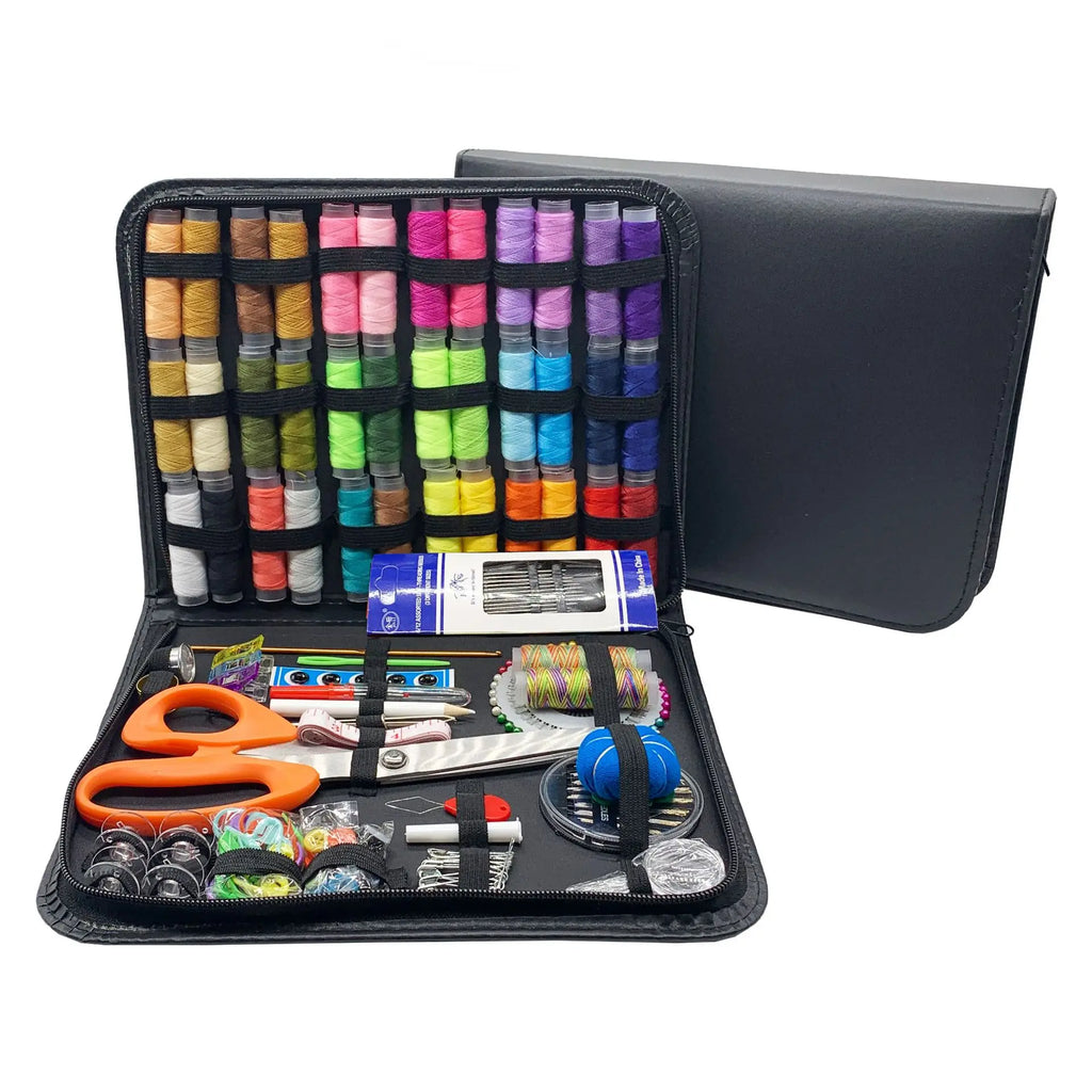 Portable Household Multi-function Sewing Kit Box DIY Embroidery Handwork Tool Needles Thread Scissor Set Travel Accessories Zpaxo