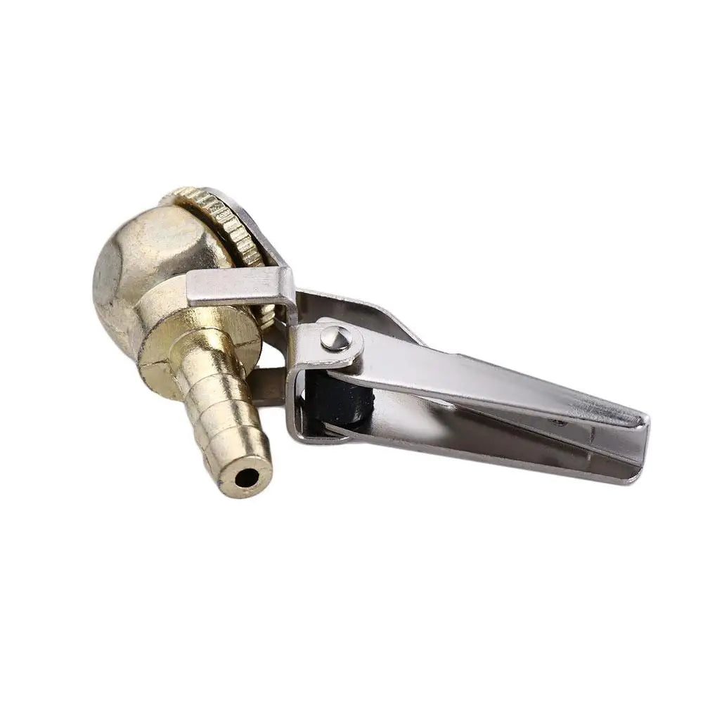 Auto Parts Tire Chuck Tail Plug Connector Inflatable Quick Clip Tire Nozzle Inflator Valve Barb Clip-On Tire Valve Air Chuck Zpaxo