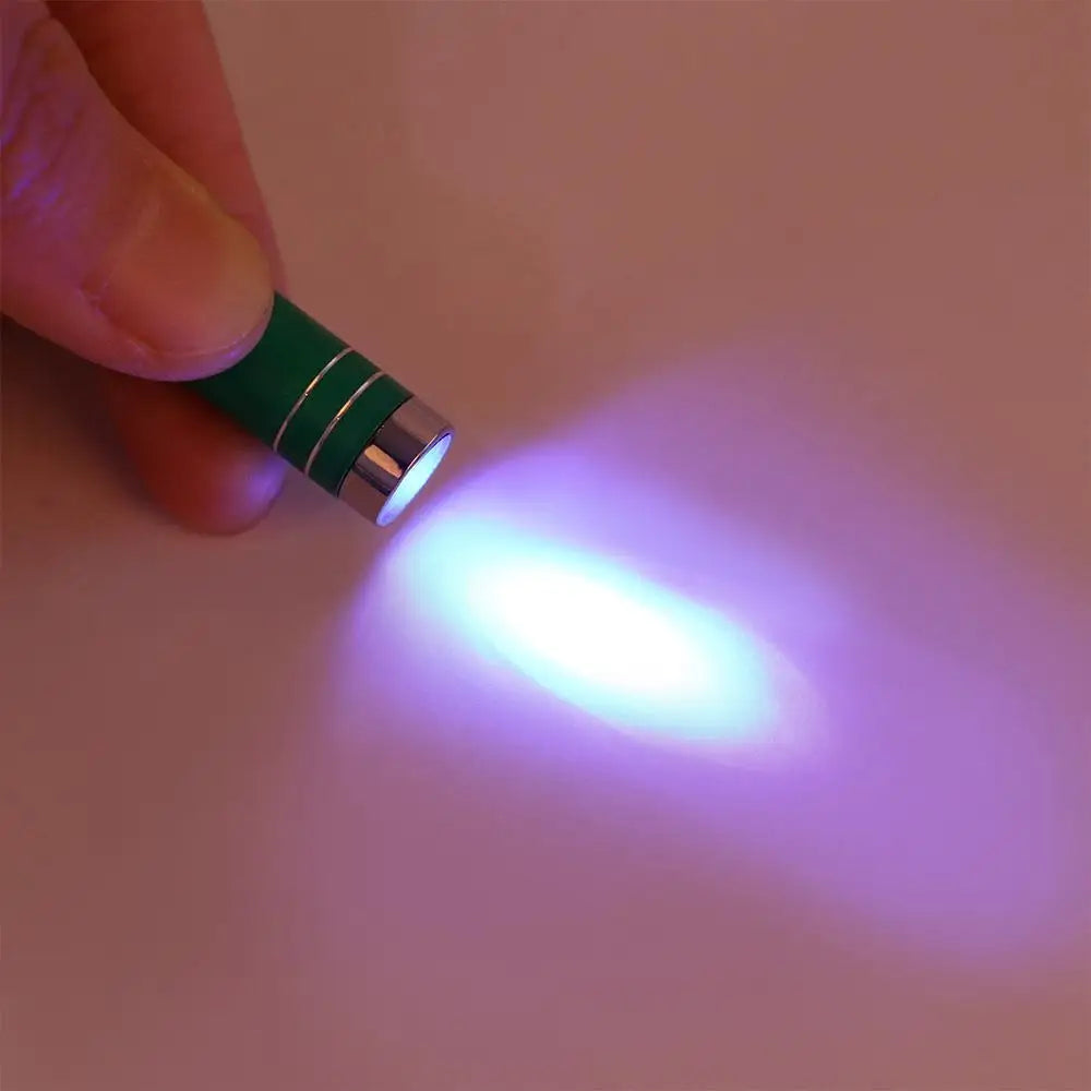 Portable Fluorescent Agents Money Check Purple Light Detection ID Zpaxo