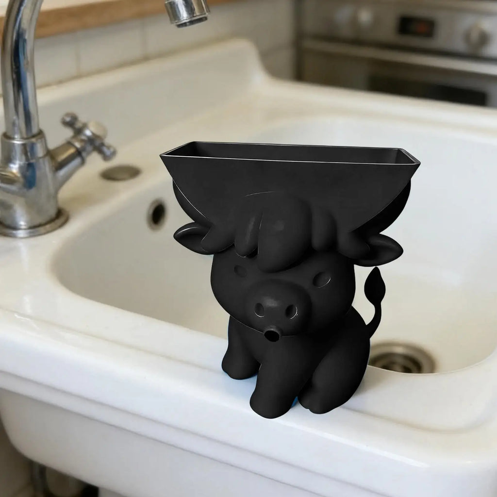 Cute Sponge Holder Drainage Tray Sink Organizer Kitchen Bathroom