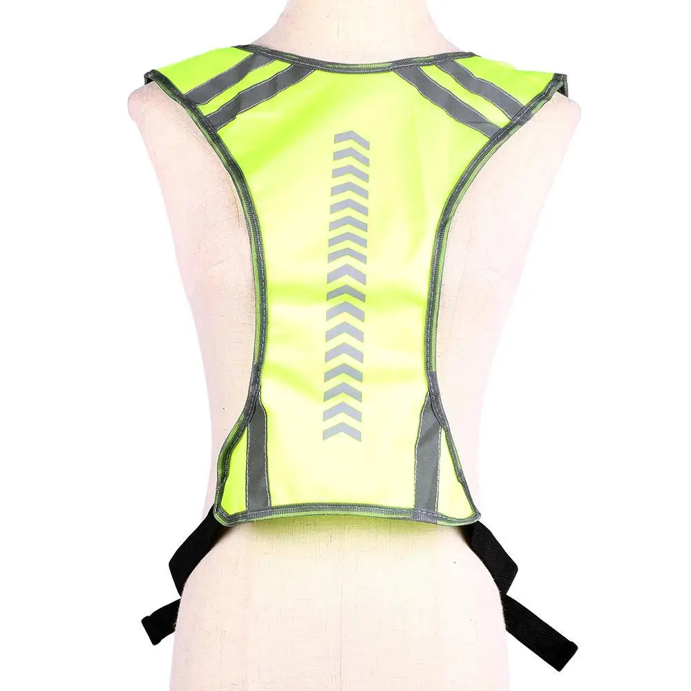 Elastic Cycling Safety Sports Bicycle Harness Night Running Jogging Zpaxo