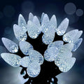 Outdoor Solar Powered Strawberry LED Christmas String Lights Zpaxo Cold White 12M100LED China Mainland