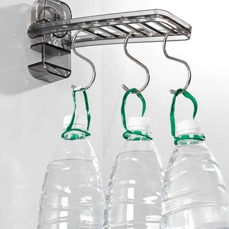 Foldable Clothes Airer with Suction Cup Easy Install Foldable Laundry Hanger Retractable Clothes Drying Rack for Homes Zpaxo