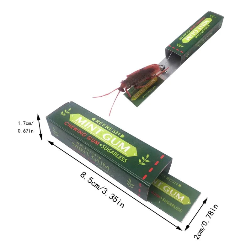 Simulation Cockroach Chewing Gum Creative Novelty Funny Toy Startled