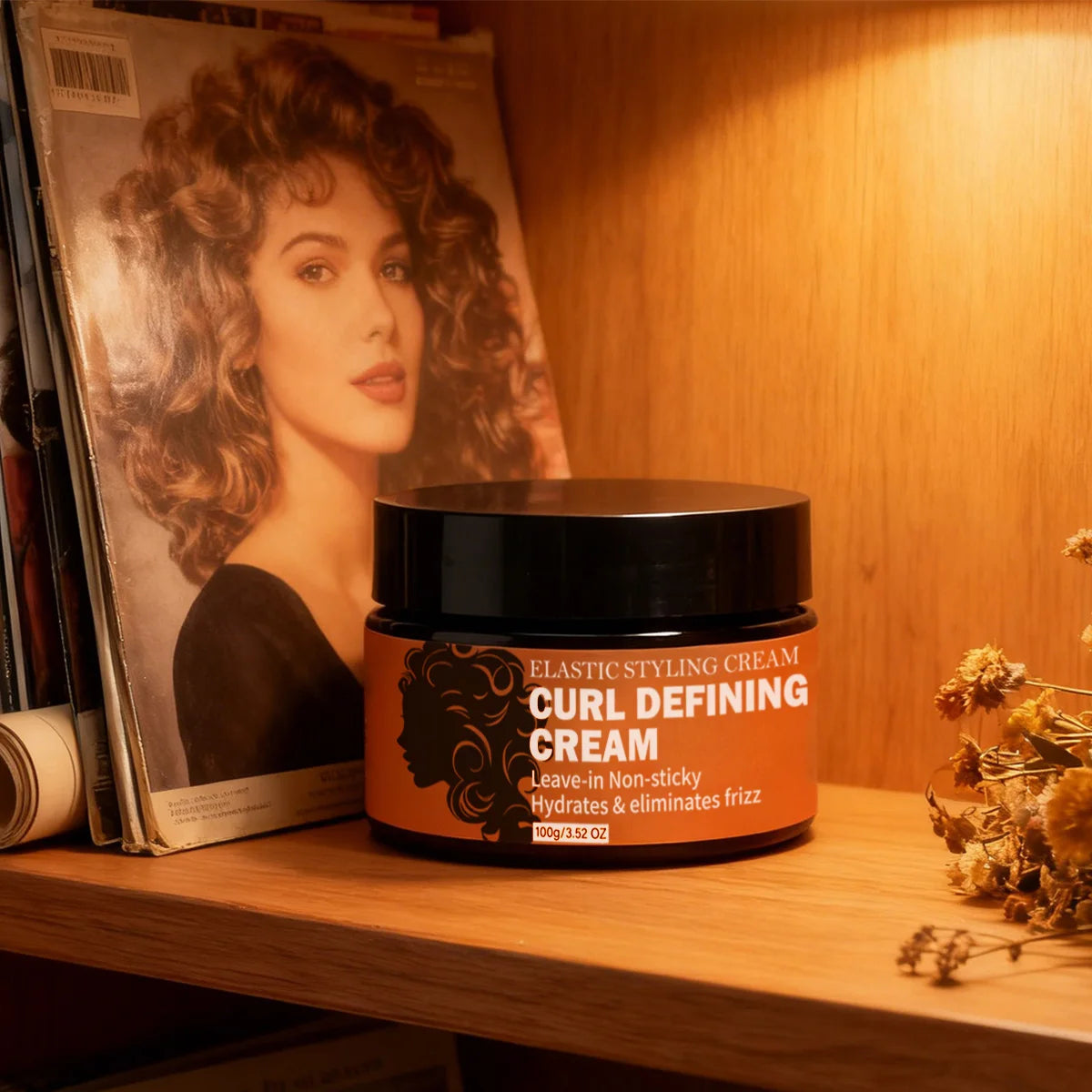 Hair Curly Cream Curly Hair Enhancer Moisturizing Frizz Hair Styling Wavy Wigs Enhance Smooth Nourishing Curl Boost Zpaxo