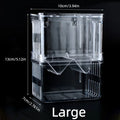 Aquarium Fish Breeder Box Durable Betta Tank Breeding Isolation