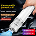 Vacuum Cleaner Cleaner Cleaning Powerful Suction Handheld Car Vacuum Cleaner Rechargeable for Car and Home Auto Car Vacuum 2026 Zpaxo White 3.7V