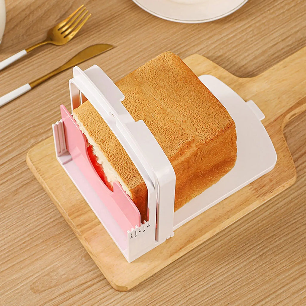 Foldable Bread Slicer Tool Kitchen Gadget Toast Sandwich Slicing