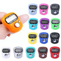 1PCS Mini Point Marker and Row Finger Meter LCD Electronic Digital Tally Counter for Sewing Knitting Weave Tool Zpaxo Random Color 1PC