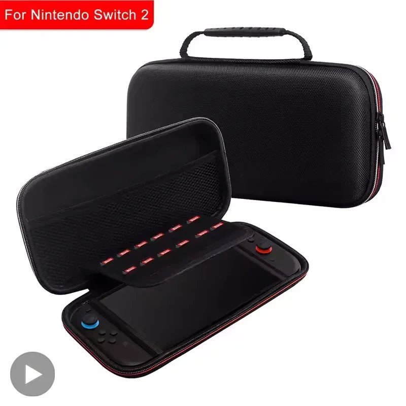 Nintendo Switch 2 Carrying Case – Hard Shell & Game Card Slots Console Carrying Case Zpaxo