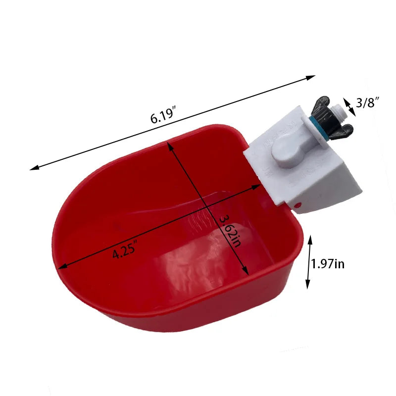 Goose Duck Automatic Drinking Bowl Chicken Water Cup Waterer Farm