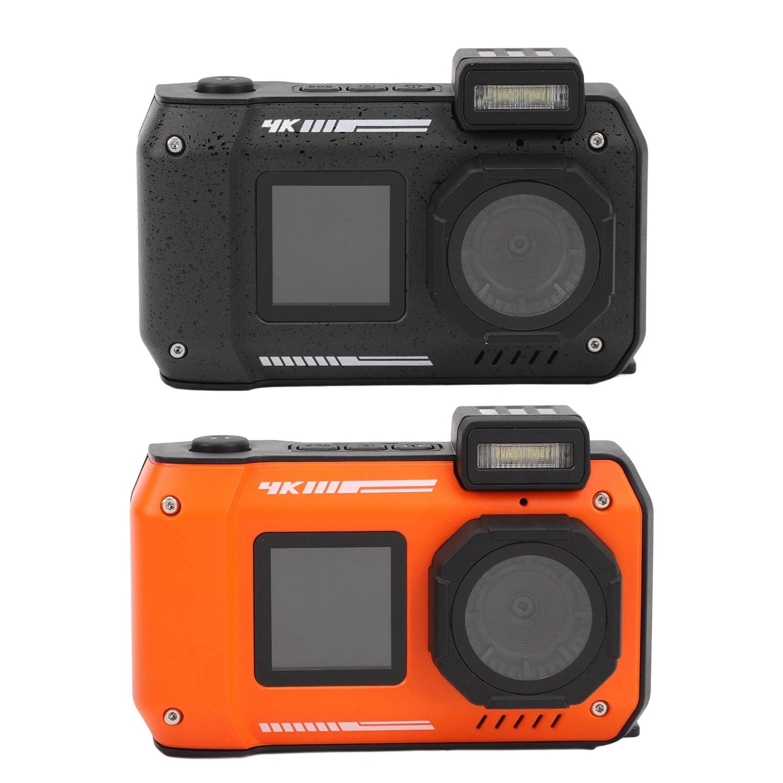 Underwater Camera 10x Optical Zoom 2500mAh 4K 65MP Autofocus