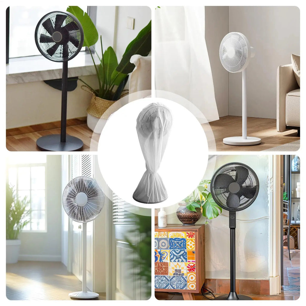 Universal Electric Fan Dust Cover Waterproof Dustproof Drawstring Bag
