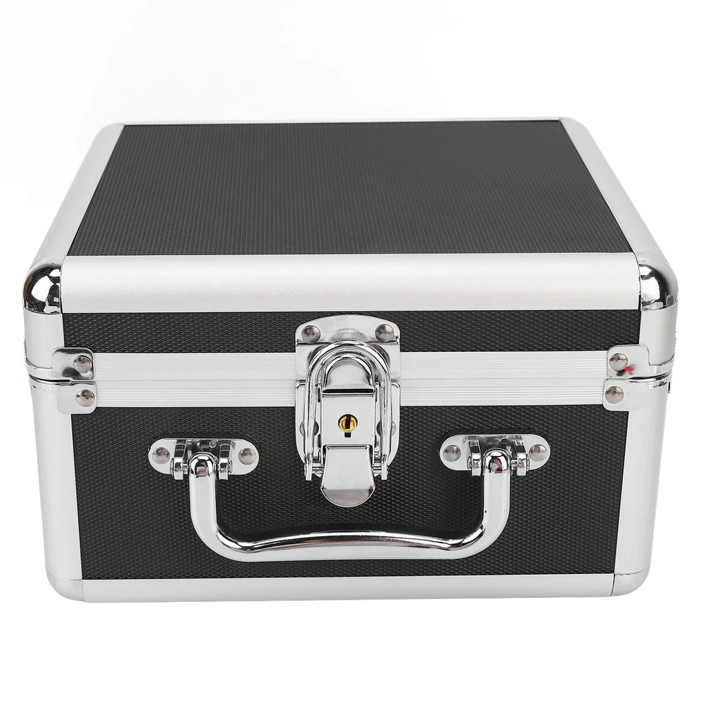 Hard Drive Storage Box Convenient Handle 20 Bays Case Aluminum Alloy
