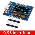 type-c ESP32-C3 MINI Development Board2.4G WiFi + BT4.0 with 0.96/1.3 inch OLED – 4MB Flash, Ceramic Antenna Zpaxo 0.96 inch blue