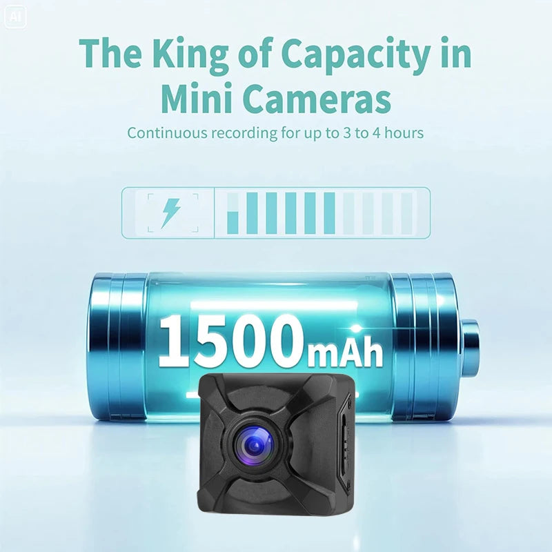 4K Wireless Mini Wifi Security HD Camera Monitoring Detection