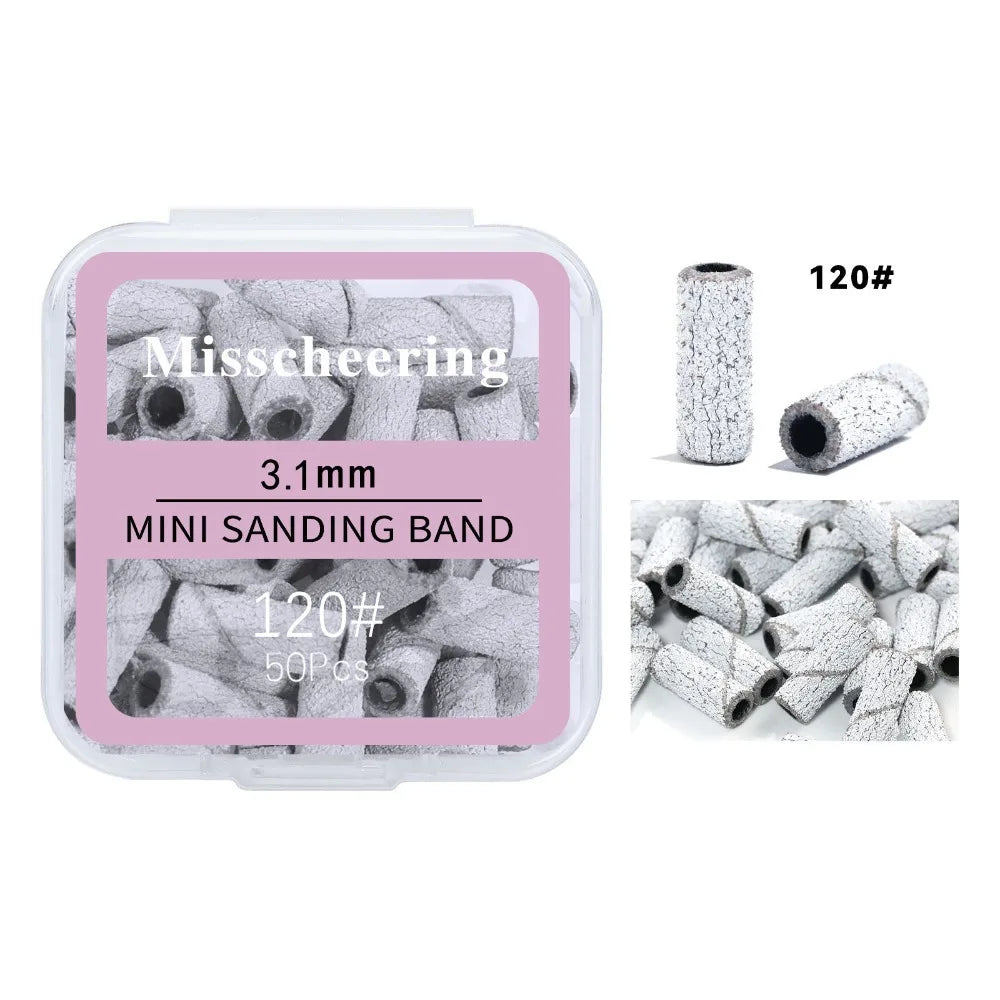 120 180 240 Grit Nail Machine Buffing Ring Remove Dead Skin Calluses Zpaxo D