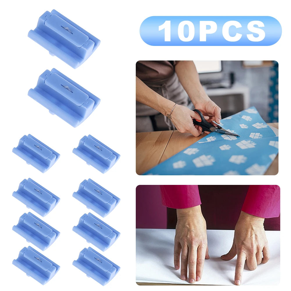 Paper Cutter Spare Knife Portable Slicer Replacement Blade Convenient Zpaxo 10PCS Blue