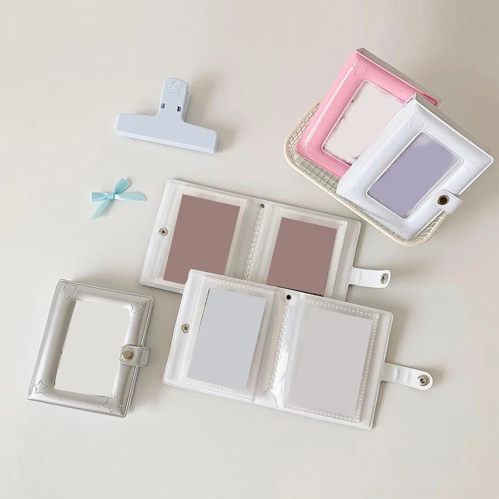 Mini Photo Album 2x3" – 20 Pages Kpop Card & Travel Book
