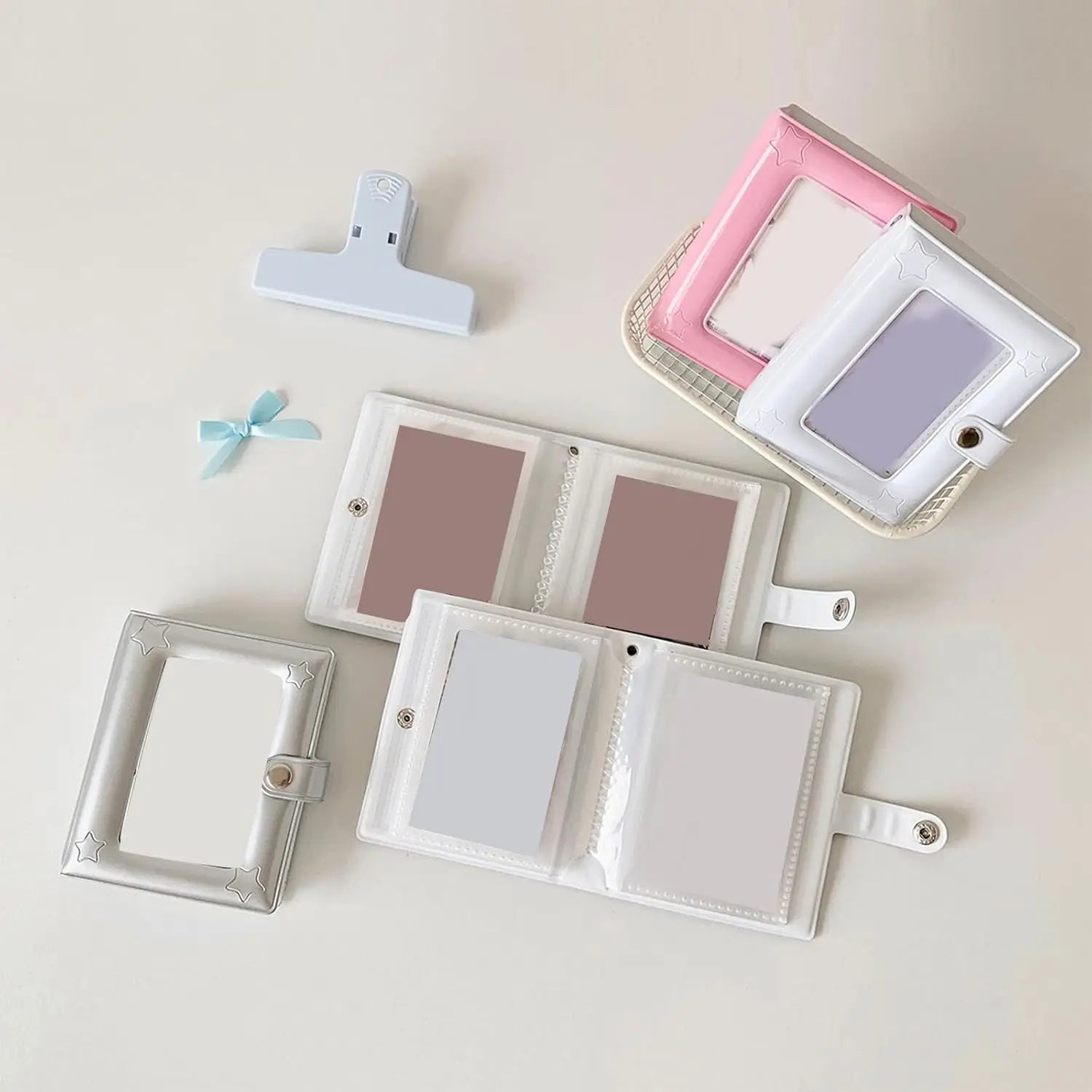 Mini Photo Album 2x3" – 20 Pages Kpop Card & Travel Book