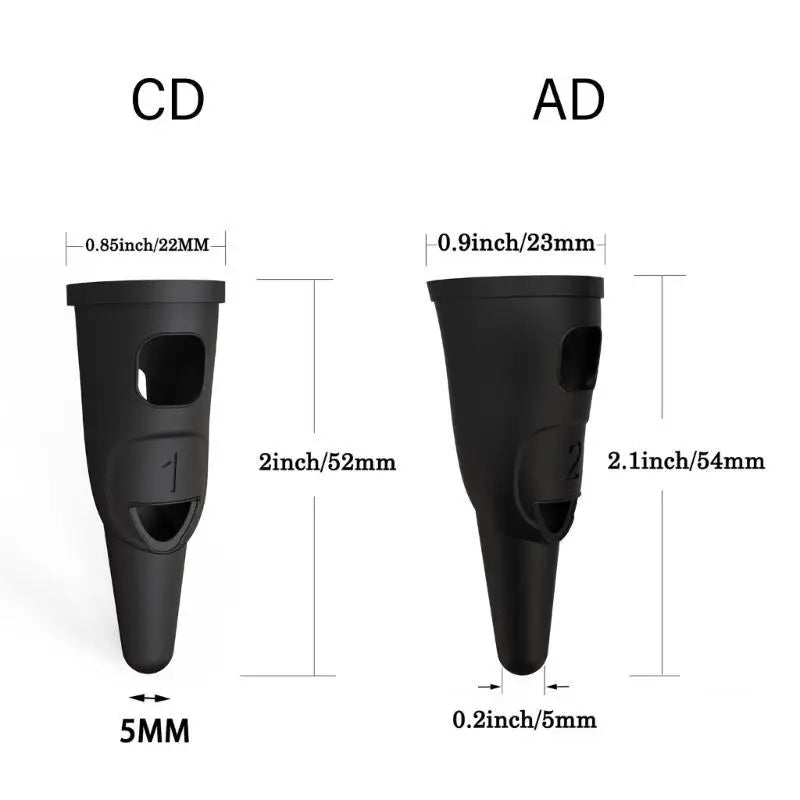 652F Anti-Sweat Finger Sleeve Screen Finger Cots Screen Game Thumb Guards for Different Tasks Thumb Protector Thumb Glove Zpaxo