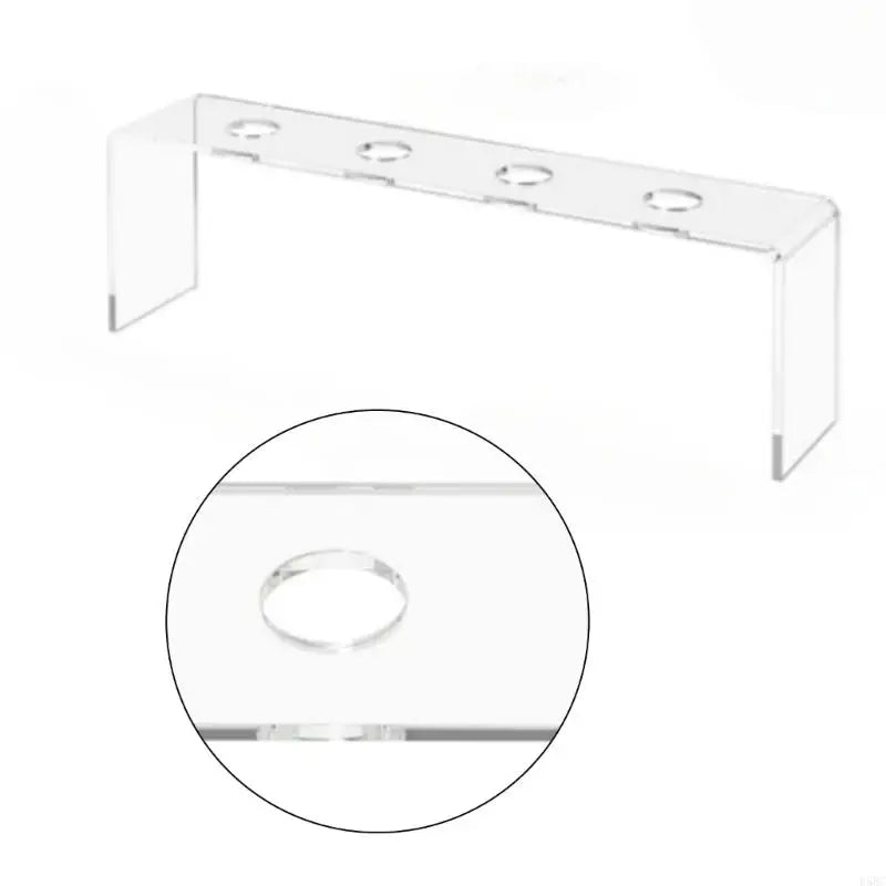 Clear Acrylic Wine Display Stands Countertop Organization Durable