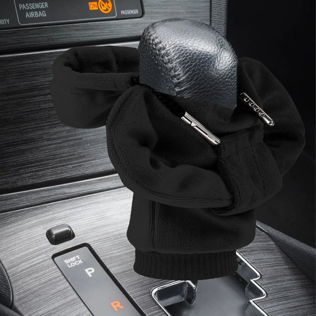2023 Christmas Decor Gear Shift Hoodie Cover Handle Decoration Fits