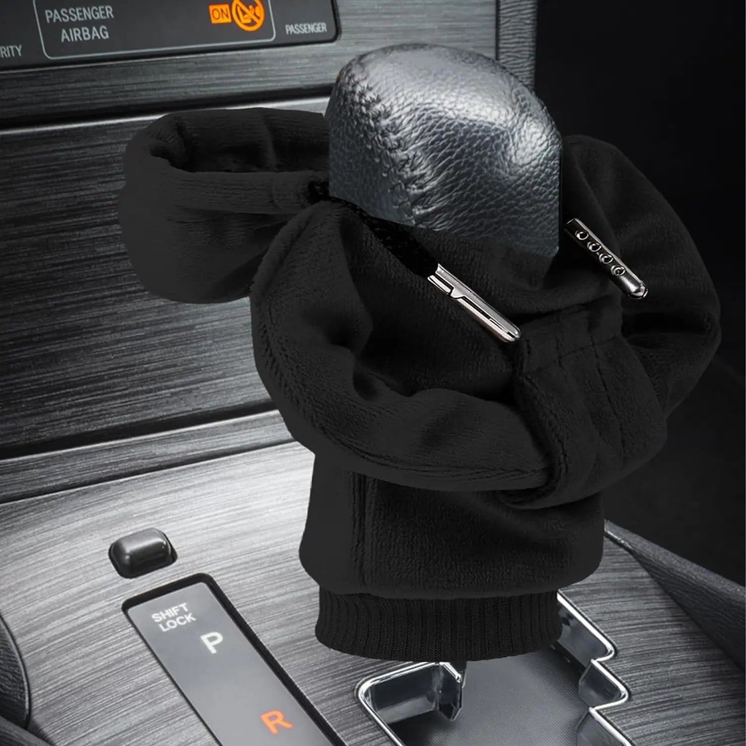 2023 Christmas Decor Gear Shift Hoodie Cover Handle Decoration Fits