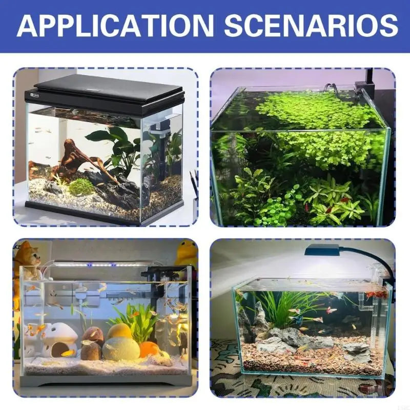 Aquariums Water Flows Adjuster With Floating Arm Silicones Fish Tanks Water Flows Diffuser for Cleaner Water Zpaxo