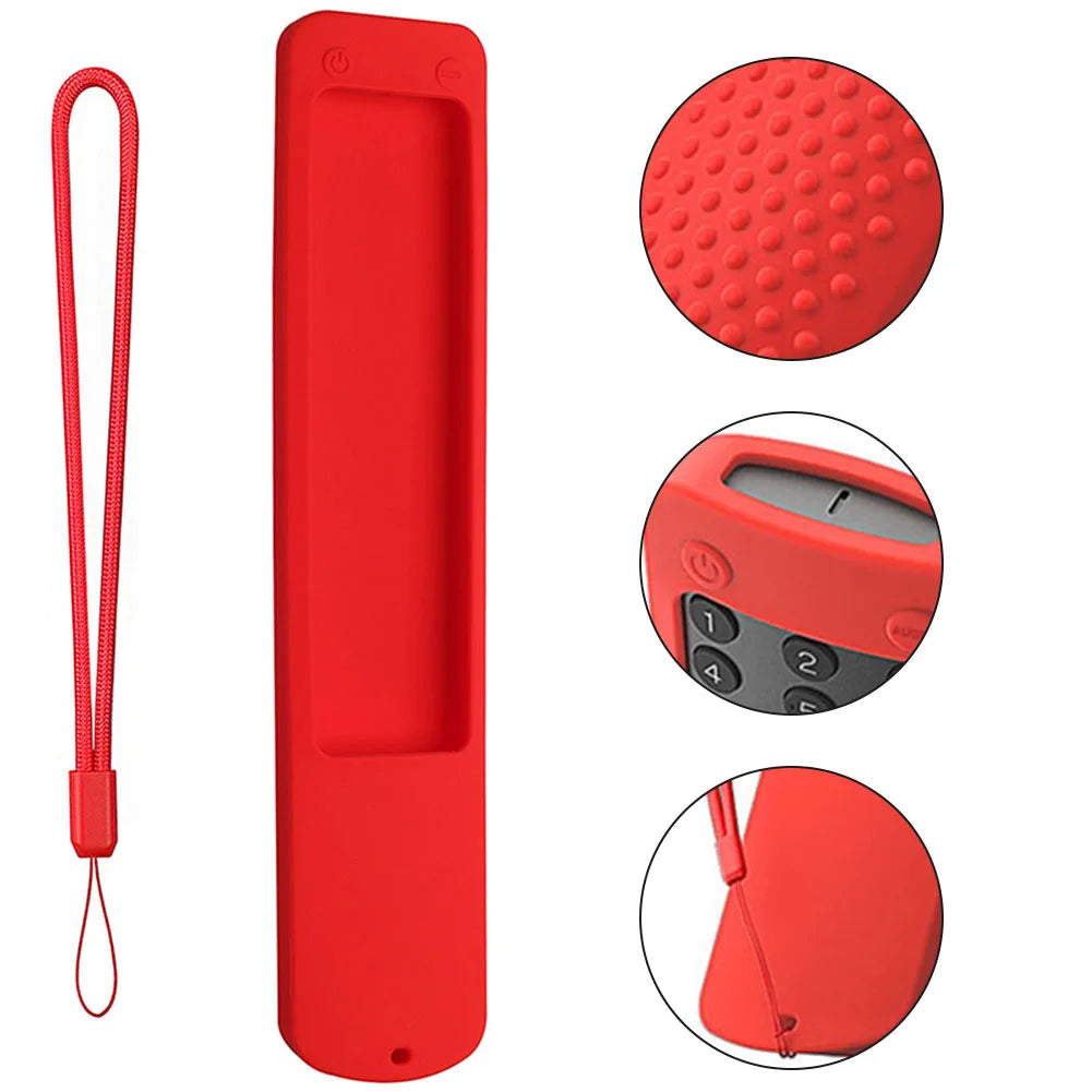 Silicone TV Remote Cover Anti-drop Protective Case Anti-scratch Skin