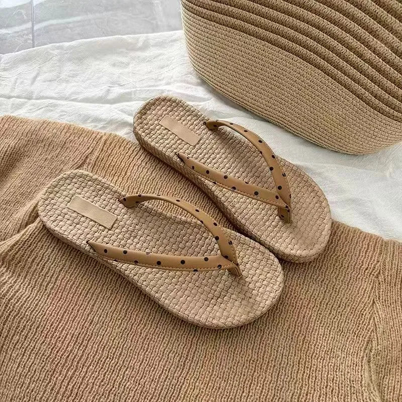 2026 Summer Women's Wave Point Lightweight Comfortable Slippers Women Zpaxo