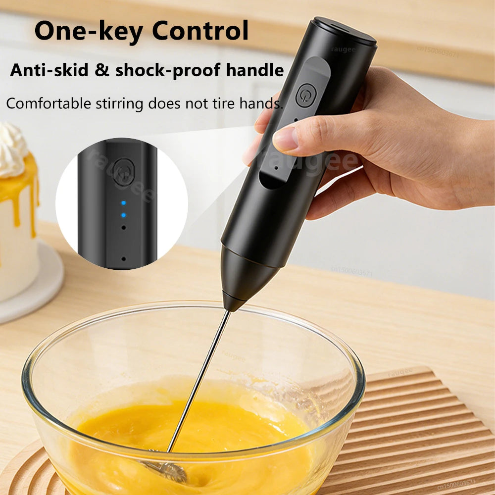 Milk Foam Machine Cream Blender Electric Coffee Frother Portable Hand