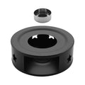 Coffee Tea Warmer Portable Holiday Gifts Hollow Frame Teapot Heating Base Holder for Hotel Travel Kitchen Home Restaurant Zpaxo Star