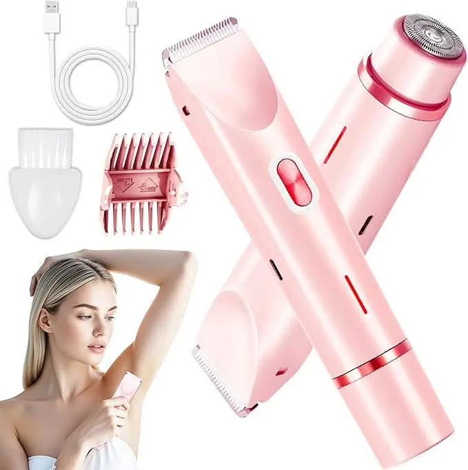 Electric Shaver Woman Double Head Dual Purpose Female Razor Body Zpaxo