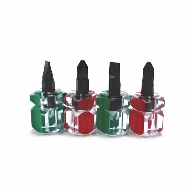 Ultra short mini cross flathead screwdriver Zpaxo